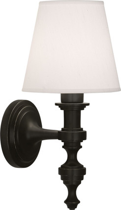 Robert Abbey - Z1224 - One Light Wall Sconce - Arthur - DEEP PATINA BRONZE