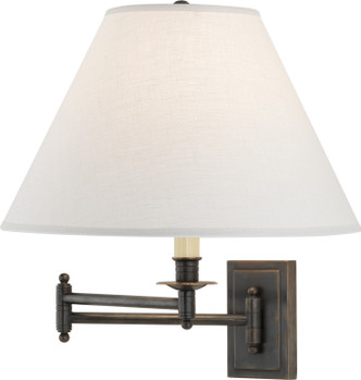 Robert Abbey - Z1504ALT - One Light Wall Swinger - Kinetic - Deep Patina Bronze
