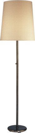 Robert Abbey - Z2057 - One Light Floor Lamp - Rico Espinet Buster - Deep Patina Bronze