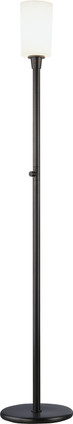 Robert Abbey - Z2068 - One Light Torchiere - Rico Espinet Nina - Deep Patina Bronze
