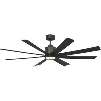 Generation Lighting - 8FLSM65MBKD - 65Ceiling Fan - Flera Smart 65 LED - Midnight Black
