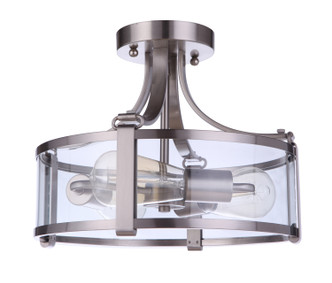 Elliot Three Light Semi Flush Mount (55353-BNK)