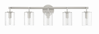 Hailie Five Light Vanity (55605-SN)