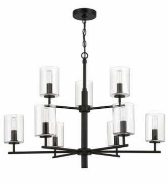 Hailie Nine Light Chandelier (55629-FB)
