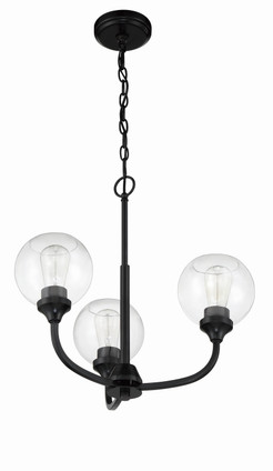Glenda Three Light Chandelier (56223-FB)