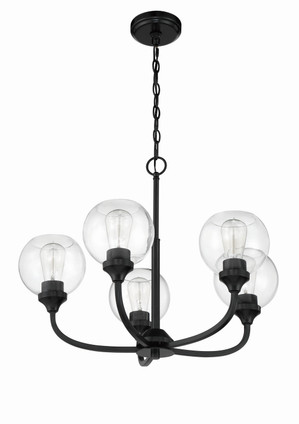 Glenda Five Light Chandelier (56225-FB)