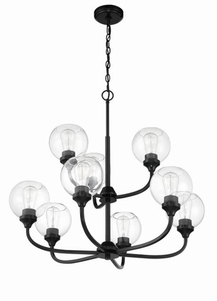 Glenda Nine Light Chandelier (56229-FB)