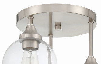 Glenda Three Light Semi Flush Mount (56253-BNK)