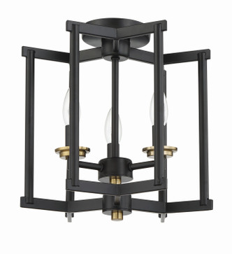 Avante Grand Three Light Convertible Semi Flush/Pendant (56953-FBSB)