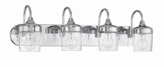 Craftmade - 58104-CH - Four Light Vanity - Wrenn - Chrome