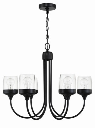 Wrenn Six Light Chandelier (58126-FB)