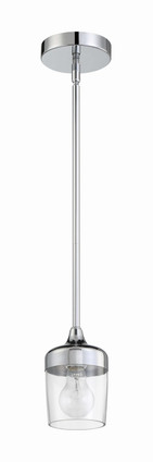 Craftmade - 58191-CH - One Light Mini Pendant - Wrenn - Chrome