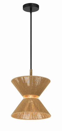 Serena One Light Pendant (58591-FBWAL)