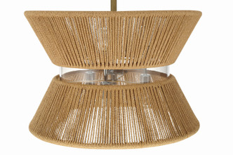 Serena Six Light Pendant (58596-CHWAL)