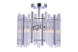 Reveal Three Light Semi Flush Mount (59253-CH)