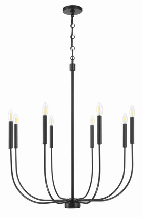 Traci Eight Light Chandelier (59828-FB)