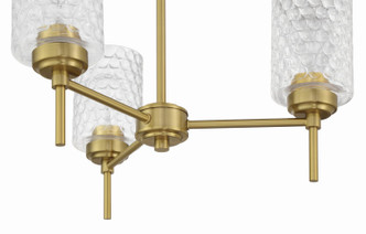 Claire Three Light Chandelier (60523-SB)