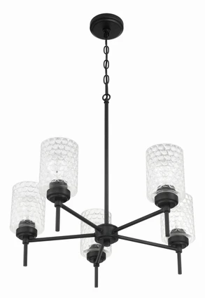Claire Five Light Chandelier (60525-FB)