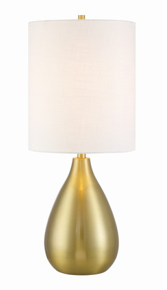 Craftmade - 87004SB-T - One Light Table Lamp - Leri - Satin Brass