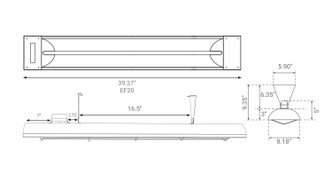 EF20 Series Electric Patio Heater (EF20277B8)