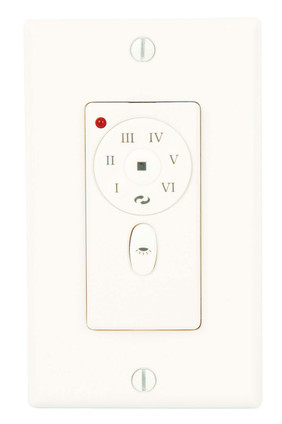 Craftmade - DC-WALL - Wall Control Only for DC Motor - DC Wall Control - White