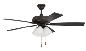 Craftmade - ECF114ESP5-ESPWLN - 52 Ceiling Fan - Eos Frost 4 Light - Espresso