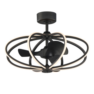Maxim - 61005BK - LED Fandelight - Solstice - Black