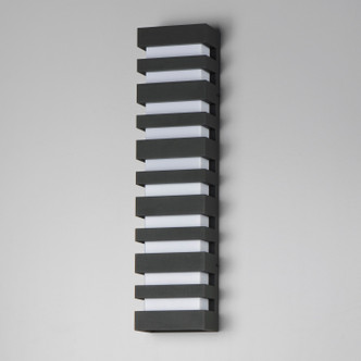 Keyes LED Outdoor Wall Sconce (86266BK)