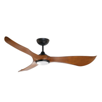 Maxim - 88755WTBKWN - 56 Ceiling Fan - Keanu - Black / Walnut