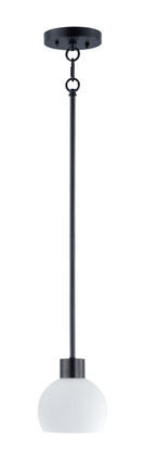 Maxim - 91270SWBK - One Light Mini Pendant - Coraline - Black