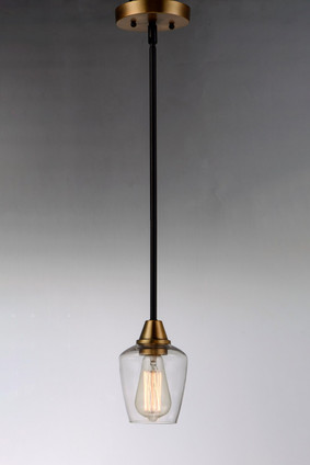 Goblet One Light Mini Pendant (96120CLBZAB)