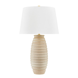 Hudson Valley - L6532-AGB/C06 - One Light Table Lamp - Haddam - Aged Brass