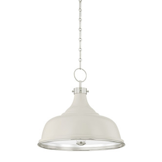 Hudson Valley - MDS300-PN/OW - Three Light Pendant - Painted No. 1 - Polished Nickel