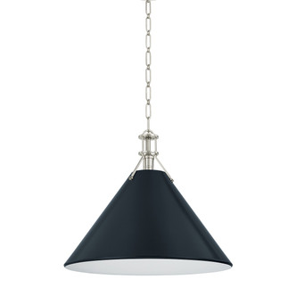 Hudson Valley - MDS352L-PN/DBL - One Light Pendant - Painted No. 2 - Polished Nickel