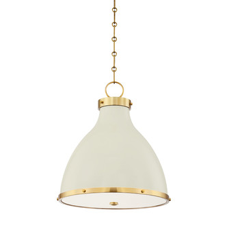 Hudson Valley - MDS361-AGB/OW - Two Light Pendant - Painted No. 3 - Aged Brass