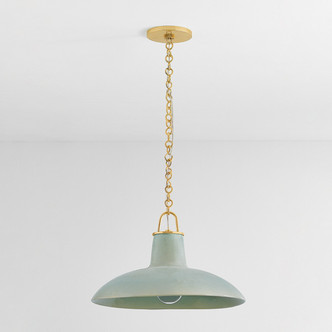 Pottersville One Light Pendant (1918-AGB/CMC)