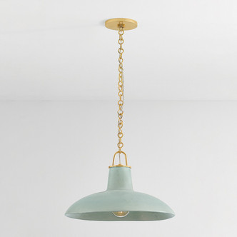 Pottersville One Light Pendant (1918-AGB/CMC)