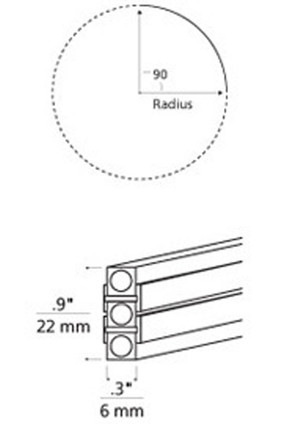 Visual Comfort Modern - 700MO2BH9048S - Two Circuit MonoRail - Horizontal - Satin Nickel