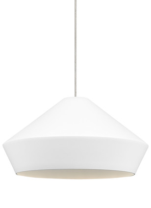 Visual Comfort Modern - 700MOBMLWS - One Light Pendant - Brummel - Satin Nickel