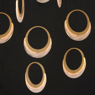 Lyra LED Pendant (E23918-112GLD)