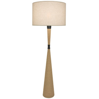 Robert Abbey - Z478X - One Light Floor Lamp - Hatteras - Natural Rope w/Deep Patina Bronze
