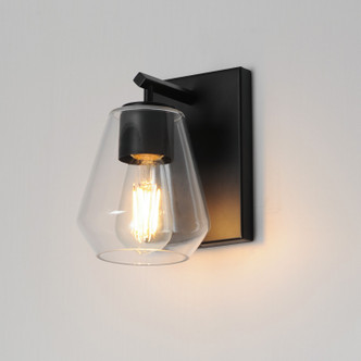 Geode One Light Wall Sconce (21331CLBK)