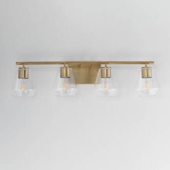 Geode Four Light Bath Vanity (21334CLNAB)