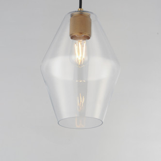 Geode One Light Mini Pendant (21335CLNAB)