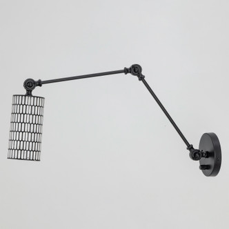 Shaka One Light Wall Sconce (29120BKWT)