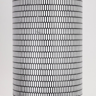 Shaka One Light Pendant (29123BKWT)