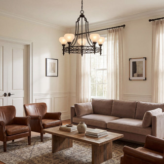 Allston Five Light Chandelier (1-1606-5-89)
