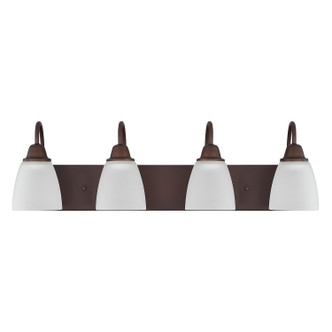 Capital Lighting - 115141BZ-337 - Four Light Vanity - Trenton - Bronze