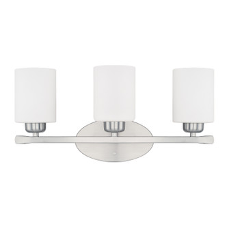Capital Lighting - 115231BN-338 - Three Light Vanity - Dixon - Brushed Nickel