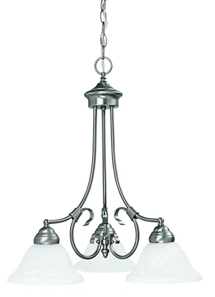 Hometown Three Light Chandelier (3223MN-220)